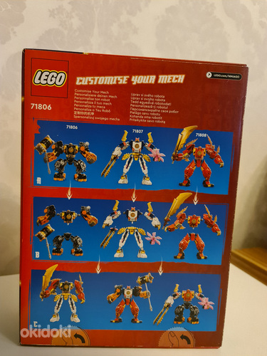 Lego ninjago 71806 (pakitud)