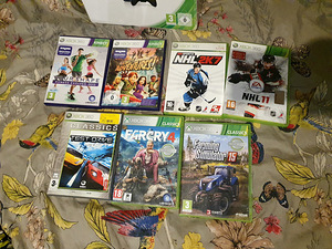 Xbox360 kinect + 19 mängu (3 foto / 3)