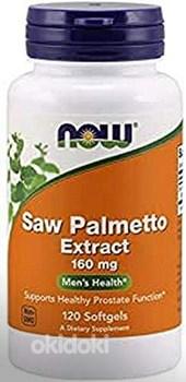Экстракт пальмы сереноа Now NF 160 мг (фото #2)