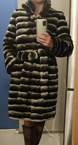 Šinšillanahkne kasukas, luksuslik, pehme, väga soe (2 foto / 9)