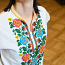 Украинская рубашка, вышитая бисером. (фото #1)