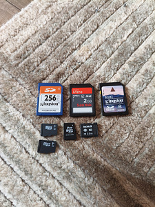 Mälukaardid SanDisk (1 foto / 1)