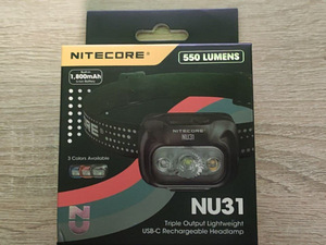 NU31 Nitecore pealamp - uus (1 foto / 1)