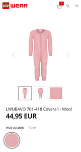 LegoWear villane kombe UUS 74, 80, 86 (1 foto / 7)