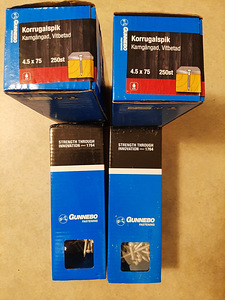 Alumiiniumnaelad 4,5×75mm, 4,5×60mm. (1 foto / 3)