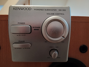 Kenwood sw-305 powered subwoofer (2 foto / 3)