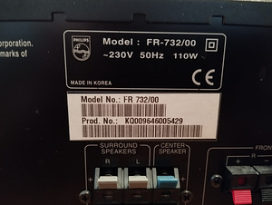 Philips FR-732/00 dolby surround (3 foto / 4)