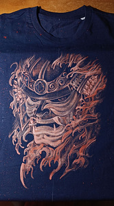 Inferno Warlord, XL (bleach art) (1 foto / 3)
