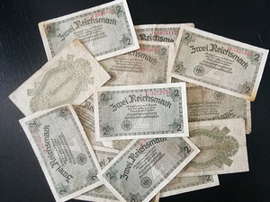 Reichmark paberraha, 1939-1945 (5 foto / 6)