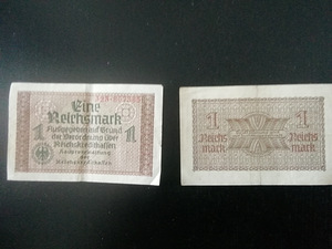Reichmark paberraha, 1939-1945 (2 foto / 6)