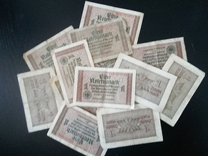 Reichmark paberraha, 1939-1945 (4 foto / 6)