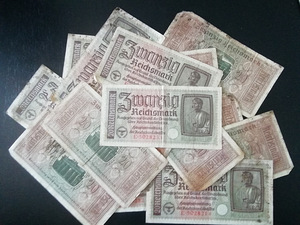 Reichmark paberraha, 1939-1945 (4 foto / 6)