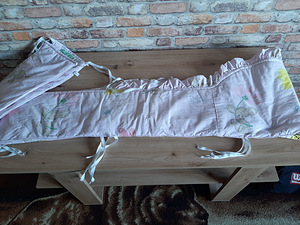 Beebivoodi külgede pehmendaja+kardin (2 foto / 2)