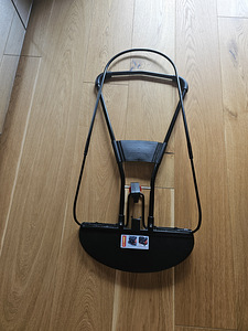 Laste lamamistool Luxmom kaarega (roosa) (3 foto / 3)