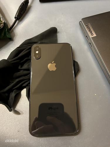 iPhone X, черный, 256 ГБ, оригинальный (фото #1)