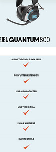 JBL QUANTUM 800 (4 фото из 5)