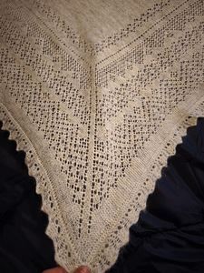 Orenburgi pitsiline sall. Vintage, (2 foto / 10)