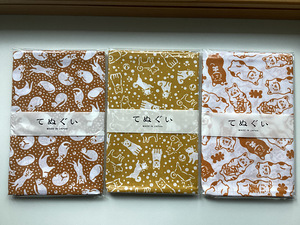 Японское тэнугуи с рисунком собак, Made in Japan (8 фото из 10)