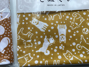 Японское тэнугуи с рисунком собак, Made in Japan (9 фото из 10)