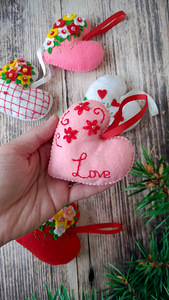 Valentine, käsitsi valmistatud süda (4 foto / 9)