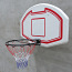 Баскетбольная доска 112 x 75 см с кольцом и сеткой (фото #1)