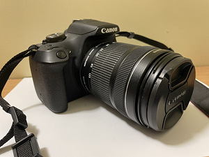 Canon eos 2000D peegelkaamera + Canon EF-S 18-135mm f/3.5