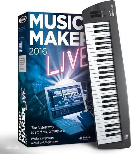 Music Maker USB klaviatuur, keyboard Magix (foto #1)