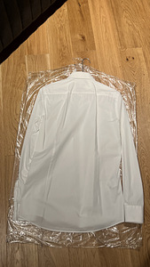 Valge särk slim fit / White slim fit särk (2 foto / 3)