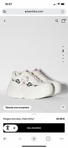 Bershka Hello Kitty platvormtossud (6 foto / 6)