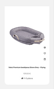 Voksi Baby Nest Premium + kott (6 foto / 6)
