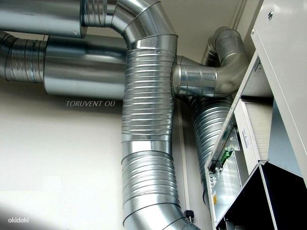 Ventilatsioon, ventilatsiooni paigaldus (foto #1)