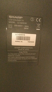 Телевизор Sharp Aquos LC-52XD1E (5 фото из 8)
