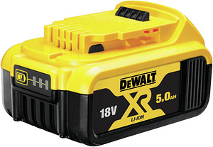 Aku DeWalt DCB184; 18 V; 5,0 Ah; Li-ion UUS (1 foto / 1)