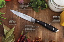 Нож. Профессиональный кухонный нож. 3 Клавелес. НОВЫЙ