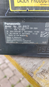 Raadio PANASONIC RH-ED77 (6 foto / 6)