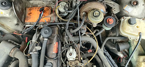 AUDI 80 B3 mootori ja käigukasti varuosadeks (1 foto / 5)