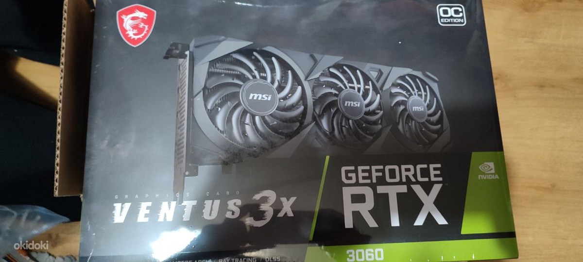 Nvidia GeForce RTX 3060 VENTUS 3X 12G OC (foto #1)