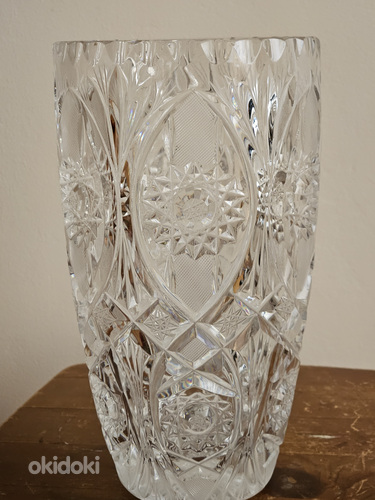 Хрустальная ваза ЧСср (фото #2)