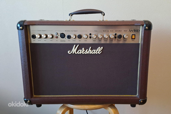 Combo Amplifier for Acoustic Guitar Marshall AS50D