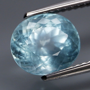 Аквамарин; натуральный; 2,54ct; небес.-голубой; Бразилия; (1 foto / 10)
