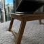 Бамбуковый столик для ноутбука с активным охлаждением (фото #4)