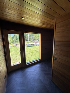 Утеплённый банный домик OSKAR 15m2 - с 3 помещениями (4 фото из 8)