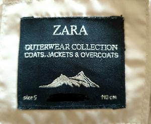 ZARA TÜDRUKUTE TALVEPARKA (3 foto / 3)