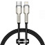 Baseus cable Cafule Metal PD USB-C(black) 2,0 m ; 20W (foto #2)
