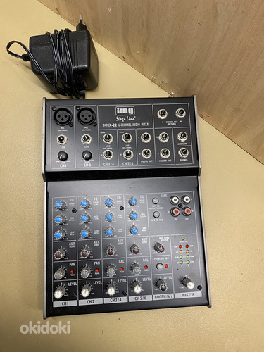 Микшер IMG STAGE LINE MMX-22 6-Channel Compact Audio Mixer (фото #2)