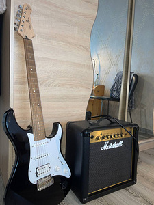 Elektrikitarr Yamaha Pacifica + Võimendi Marshall (6 foto / 6)