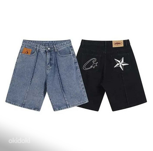 Corteiz C-Star джинсовые шорты