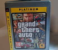 PS3 Grand Theft Auto IV (GTA 4) + kaart