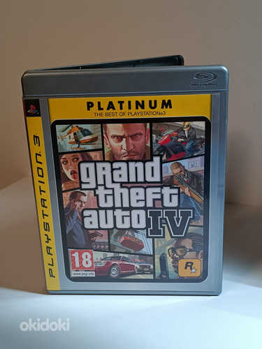 PS3 Grand Theft Auto IV (GTA 4) + карта (фото #1)
