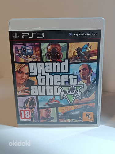 PS3 Grand Theft Auto V (GTA 5) + kaart (foto #1)